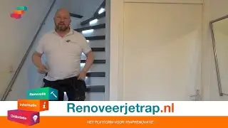 complete traprenovatie inclusief wangen en led verlichting