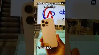 iPhone 16 Pro 360&deg; clear shield  #screengaurd #mobileprotection #guardz