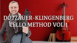 Dotzauer-Klingenberg Cello Method no. 15, 16 and 17 Exercises for Fifths