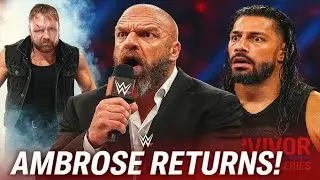 WWE Raw EXPLODED: ROMAN REIGNS' UNBELIEVABLE REACTION AS DEAN AMBROSE RETURNS FOR SURVIVOR SERIES