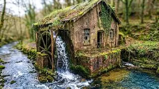 I Turned an Abandoned Watermill into a Luxury House (ASMR)
