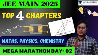 DAY 2: 30-Day Mega Marathon for JEE Main 2025 | Physics, Math, Chemistry Prep| #jee2025 #jeemains