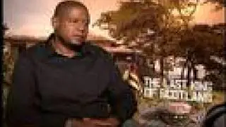 The Last King of Scotland Forest Whitaker interview