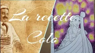 La recette Colo n°1 : fond lanternes Neocolor II et Derwent Inktense