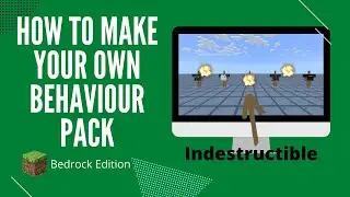 How To Create Your Own Behaviour Pack for Minecraft Bedrock Edition