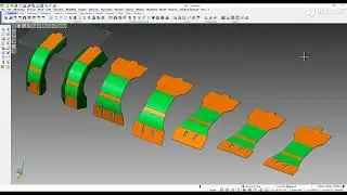 PROGRESS - Part flange unfolding | VISI 2022.0