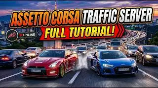 How To Install Assetto Corsa Traffic Server | Full Setup Tutorial (No Hesi Style)