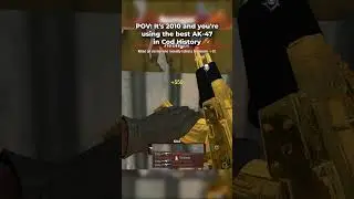 The 🐐 AK-47 in Cod #callofduty #nostalgia