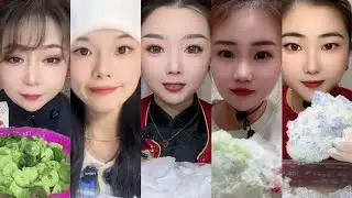 Asmr // Ice Eating Asmr || Hard Ice Eating || Thin ice  //Asmr || MUKBANG 💨