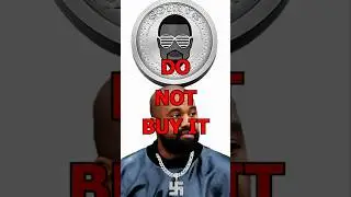 Kanye just made his own Meme Coin! #crypto #shorts #kanyewest #trending