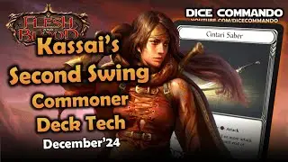 Kassai Second Swing ⚔️ Commoner Nov'24 | Flesh and Blood TCG | Go Again! Ep590