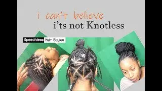 How to Box Braids! isit KnotLess? yes, no, maybe so
