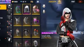 Assassin's Creed Female Bundle Unlocked 🔓 | Vengeful Brotherhood Bundle ⚡| Garena Free Fire 🔥