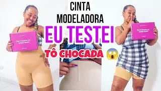 Eu DESCOBRI uma Bermuda Modeladora que reduz at&eacute; 3CM NA HORA 👏🏻😱   &Eacute; a UP SHAPER da  @midastime
