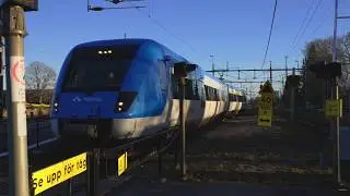 Sweden, train ride from Sala to Uppsala