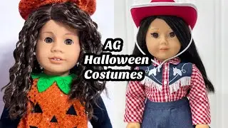 Unboxing New American Girl Doll Halloween Costumes 2022