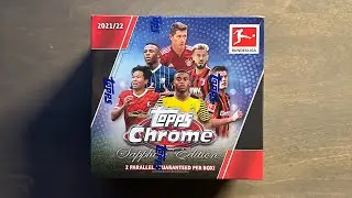 2021/22 Topps Bundesliga Chrome Sapphire Edition Box - SSP Parallel Pulled
