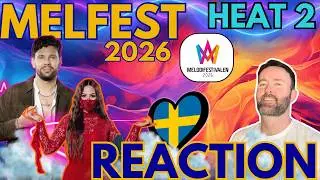 🇸🇪 Melfest SF2 REACTION ALL 6 Songs | Sweden🇸🇪 | Eurovision 2026 #melodifestivalen #Mello