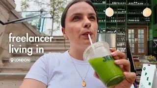 day in my life as a freelance creative living in london 🤳🏼 | chatty vlog