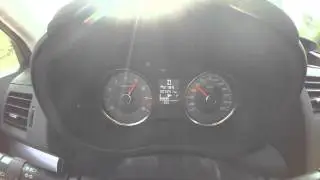 2013 Subaru Forester 2.0 CVT Acceleration 0-100 kmh (0-60 mph)