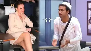 ايه اللي انا شايفه قدامي ده يا فنانه 😂😂 | مش هتبطل ضحك من علي ربيع و ريهام عبد الغفور