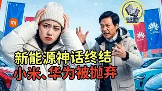 雷军余承东神话破产！小米华为保值率“膝盖斩”，车商拒收，揭秘国产神车沦为“电子垃圾”的真相！