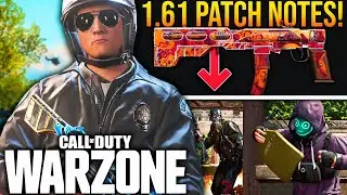 WARZONE: Surprise 1.61 UPDATE PATCH NOTES, DEV ERROR FIXED, & New Update Preview!