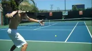 Clay Thompson's Massive Forehand