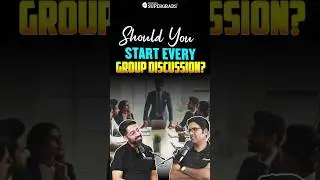 Should I Start the Group Discussion in IIM Interview? 🤔| MBA Interview Preparation | #shorts