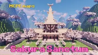 Sakura Sanctum Minecraft maps | Bedrock MCPE 1.21