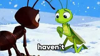 Work is Worship &ndash; The Grasshopper and the Ants | Animated Moral Story for Kids