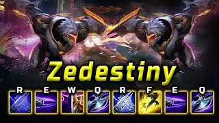 [ Zedestiny ] Chinese Zed Montage - Best Zed Plays 2023
