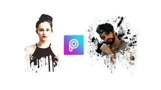 PicsArt Tutorial | Splatter Effect Editing | PicsArt Photo edit...