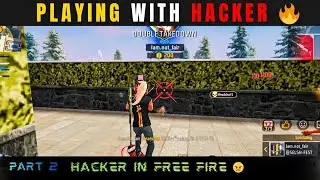 I MET HACKER IN FREE FIRE 😭 || GAMEPLAY OF HACKER 🤯 || PART 2 || ROAD TO GRANDMASTER ||