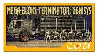 Огромный набор Mega Bloks (Construx) по серии Terminator: Genisys - Prisoner Transport Attack