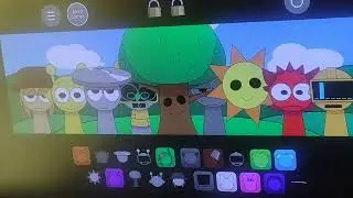Me playing sprunki!!!!