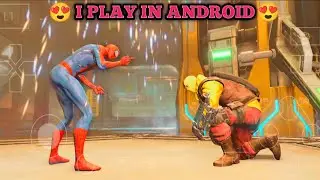 I PLAY THE AMAZING SPIDER MAN 2 IN ANDROID 😍 | Spider Man vs Shocker | Spider man Boss Fight