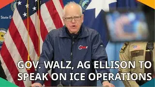 Gov. Tim Walz, Attorney General Keith Ellison to discuss shooting, ICE operations