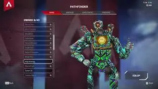 Pathfinder skin from 2022 Apex Legends Monster Energy Woolworths collab