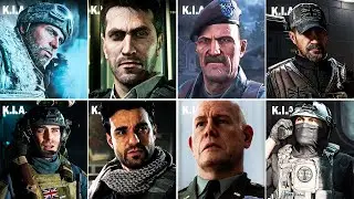 All Characters Death Scenes in Call of Duty Modern Warfare Games