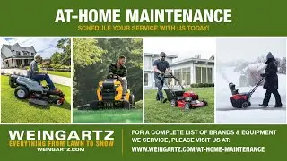 At-Home Maintenance by Weingartz | Mower Service That Comes to You
