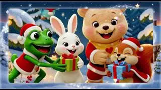 Santa's Warm Glow in Christmas Town - Original Kids Christmas Song / Nursery Rhymes & Kids Songs