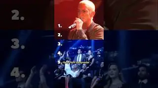 Ranking Celebrities Reaction To Eminem's Live Performances #shorts #eminem