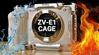 Ух ты! Эта серебристая клетка SmallRig для Sony ZV-E1 просто потрясающая!