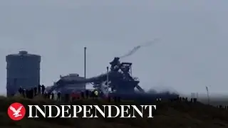 Moment 365ft Redcar blast furnace is demolished marking end of era for Teesside steel