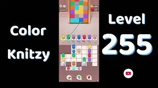 Color Knitzy Level 255 Walkthrough | Step-by-Step Guide 🧠 | Go Answer