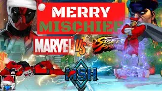 Deadpool VS. M.Bison: Marvel VS. Street Fighter: Merry Mischief!
