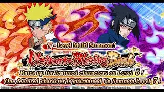 ULTIMATE BLAZING BASH ALL 7 STEP SUMMONING NARUTO ULTIMATE NINJA BLAZING!