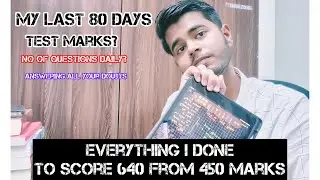 Last 80 days 💪| Is It Possible? | NEET 2022 |
