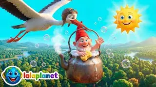 LaLaPlanet - Un pitic atât de mic 👶🏻🚿 | Cântecel de băiță pentru copii 🫧🧼🛁